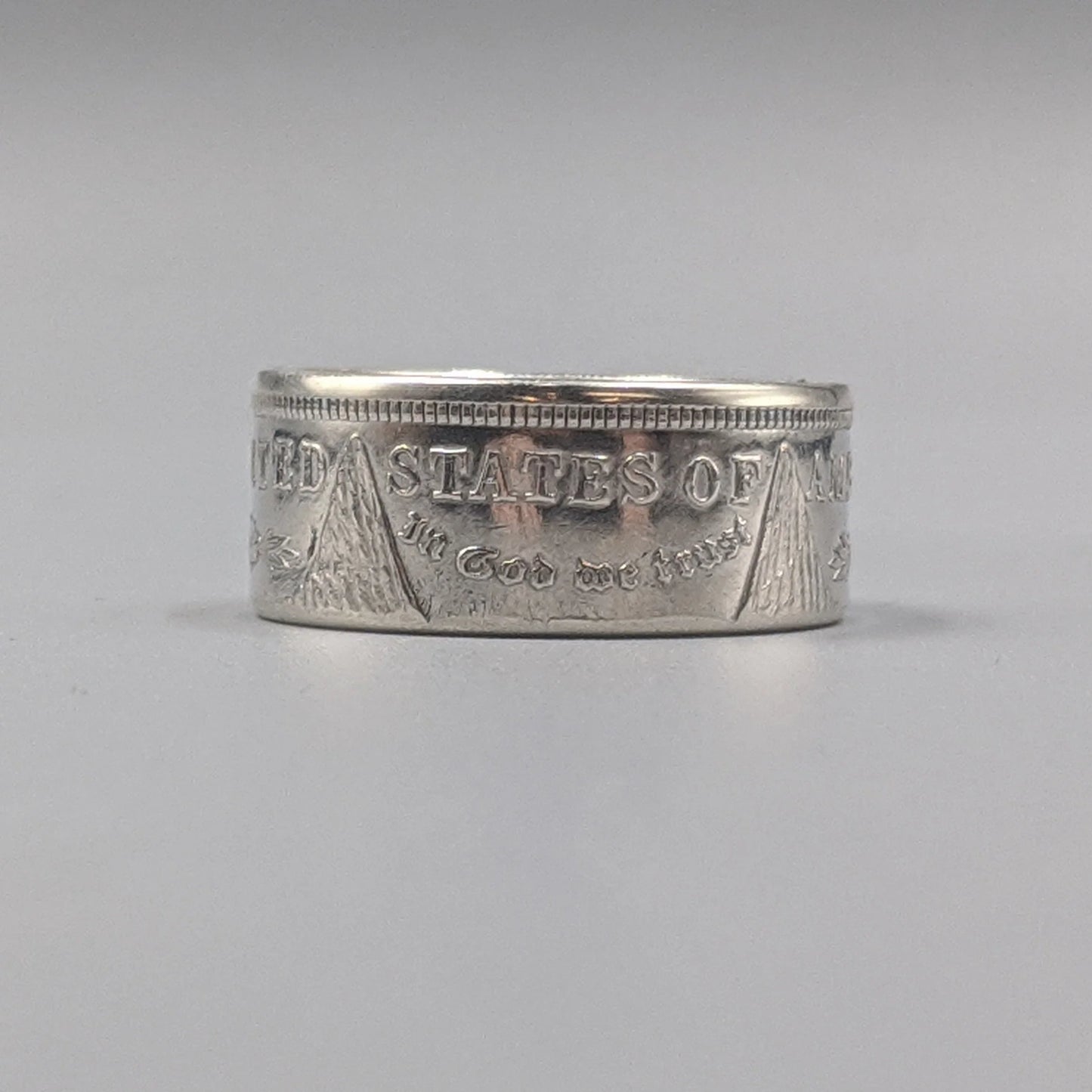 1921 Classic Morgan Dollar Coin Ring ~ A reminder that time builds character.
