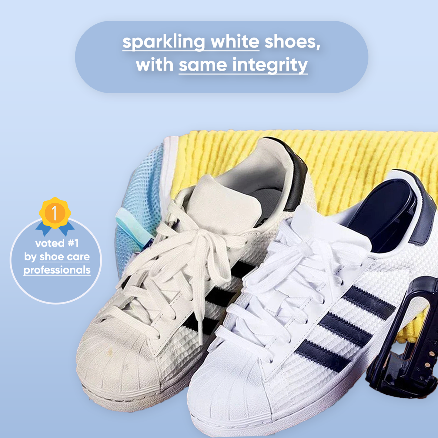 Laundry shoe bag ~ Effortlessly clean shoes without damage in minutes.