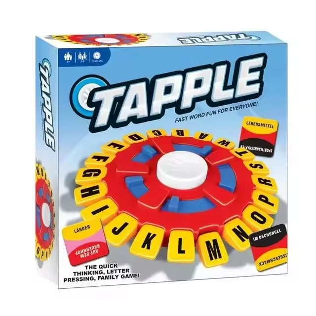 Tapple Board Game ~ Fun, interactive wordplay for everyone.