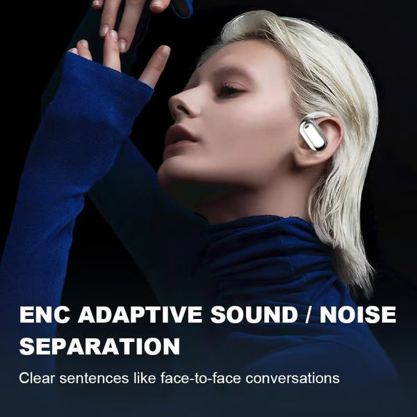 Touch Screen Open Earbuds ~ Smart control, crystal-clear sound all day.