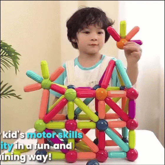 Educational Magnet Building Blocks ~ Spark creativity and STEM learning through play.