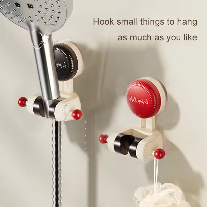 Adjustable Suction Cup Shower Holder ~ Customize your shower in seconds.