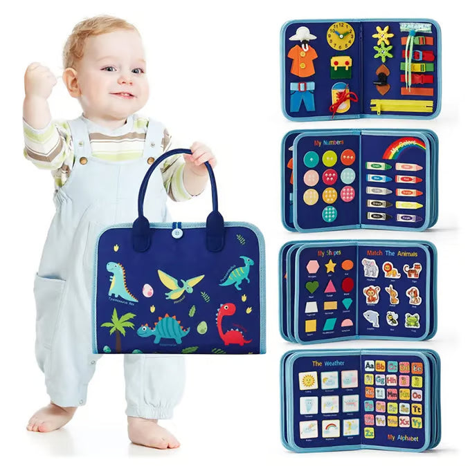 Felt Learning Board Busy Board ~ Hands-on learning fun for curious little minds.