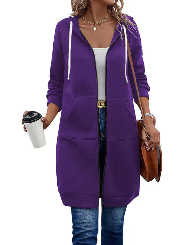 Women Casual Zip up Hoodies ~ The reason you’ll cancel plans and never regret it.