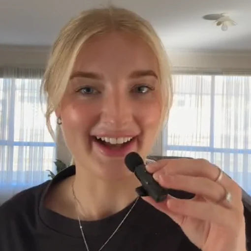 Wireless Lavalier Microphone ~ Professional sound quality, anytime, anywhere