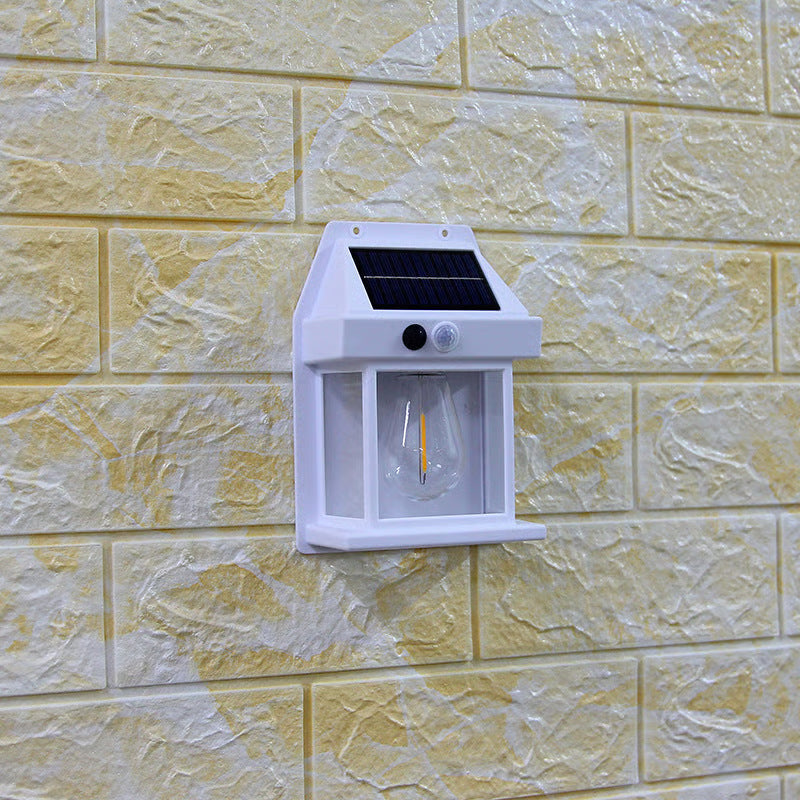 Outdoor Solar Wall Lamp ~ Brighten your outdoors with zero electricity.
