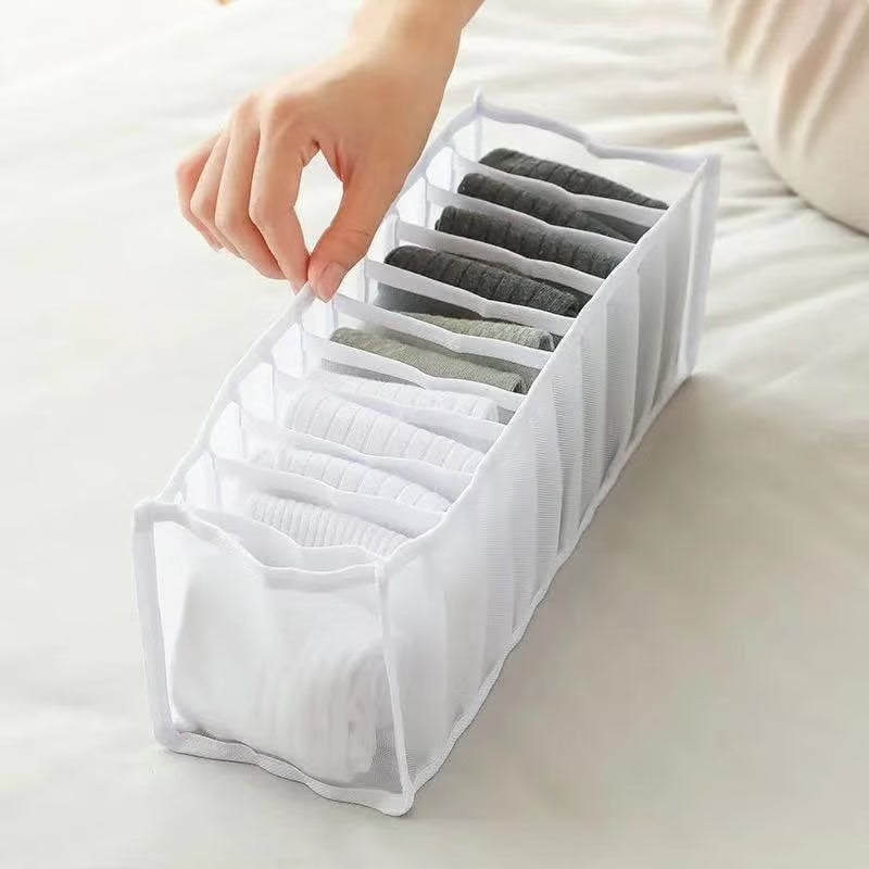 Wardrobe Clothes Organizer ~ Tidy up your space and find what you need in seconds.