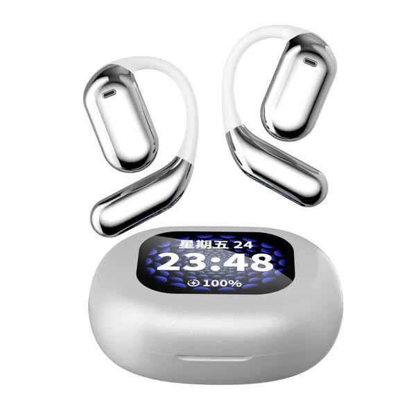Touch Screen Open Earbuds ~ Smart control, crystal-clear sound all day.