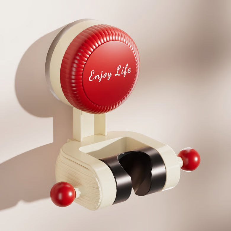 Adjustable Suction Cup Shower Holder ~ Customize your shower in seconds.