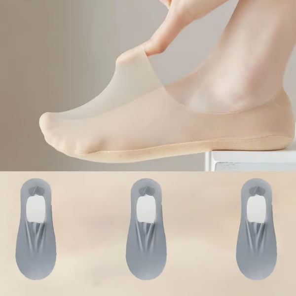 Thin No Show Socks ~ Invisible comfort that stays hidden all day.