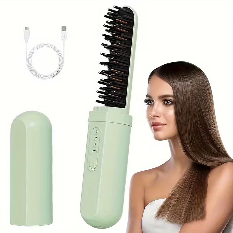Ceramic Hairdressing Comb ~ Smooth, frizz-free hair anytime, anywhere.