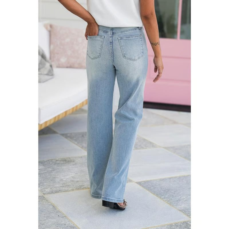 Vintage Wash Jeans ~ Smooth tummy, lifted shape, effortless confidence.