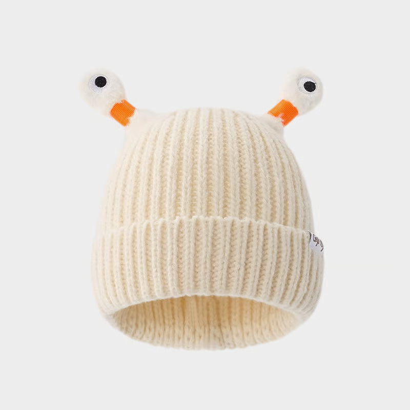 Glowing Little Monster Knit Hat ~ Light up every winter night with warmth and fun.