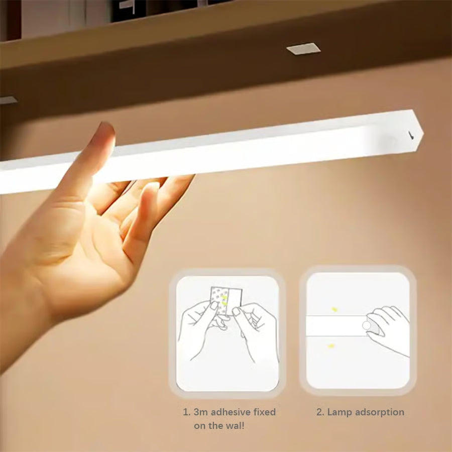 Smart Sensor Magnetic LED Lights ~ Instant hands-free brightness anywhere.