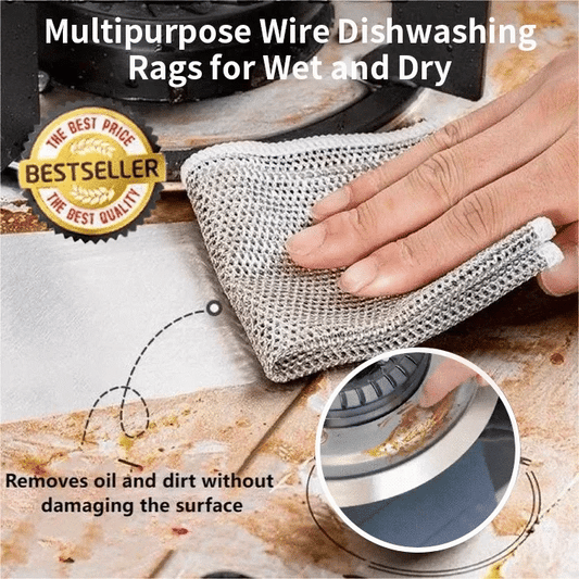 Miracle Wire Cleaning Cloth ~ Tough on Grime, Gentle on Surfaces