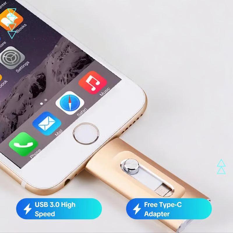 3 in 1 Flash Drive ~ For files that should never exist.