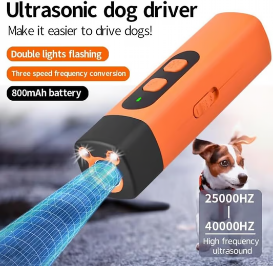 Ultrasonic Dog Bark Deterrent Device ~ Stop unwanted barking and protect your space instantly.