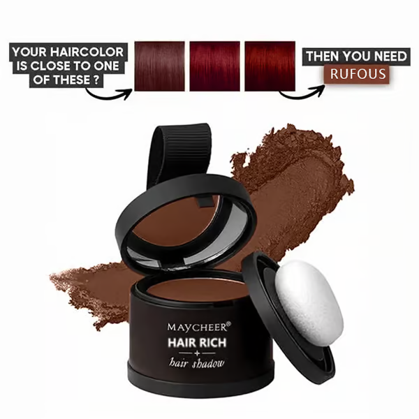 Hairline & Root Cover Powder ~ Fake a Fuller Hairline in 5 Seconds