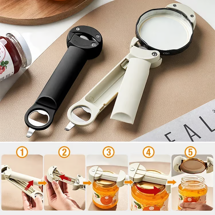 Multifunctional Cap Screwer Tool ~ Arthritis-friendly tool for every kitchen.