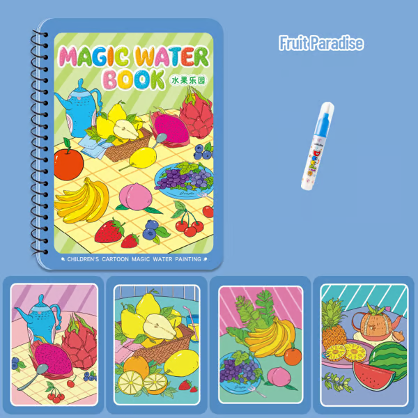 Magic Water Book ~ Screen-Free Fun That Kids Can’t Put Down