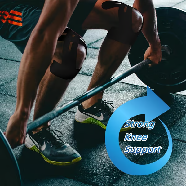 Kinesiology Tape For Knees (10pcs) ~ High-Performance Knee Tape That Sticks