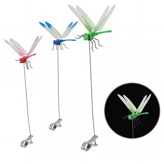 Outdoor Fake Dragonfly Rod Clip (4pcs) – So Real, They’ll Fool Your Guests.