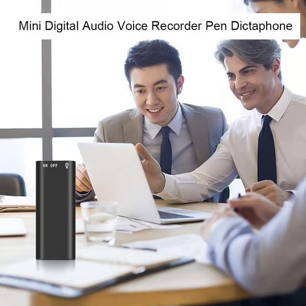 Discreet Voice Recorder ~ Capture clear audio anytime, anywhere.