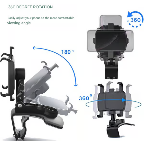 Multifunctional Car Dashboard Phone Holder ~ The Last Phone Mount You’ll Ever Need.