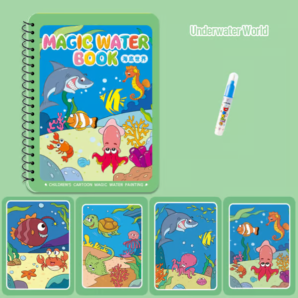 Magic Water Book ~ Screen-Free Fun That Kids Can’t Put Down