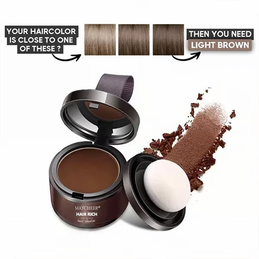 Hairline & Root Cover Powder ~ Fake a Fuller Hairline in 5 Seconds