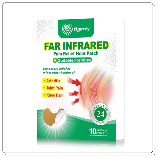 Tigerty Knee Patches ~ Targeted pain relief that lasts up to 24 hours.