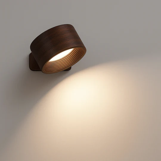 Infinity Wall Lamp ~ Direct warm light exactly where you need it.