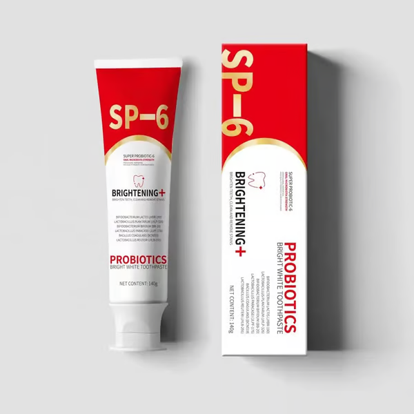Super Probiotic-6 Toothpaste ~ Fight tartar, stains, and bad breath naturally