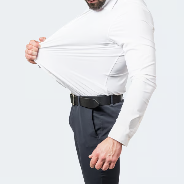 Non-Iron Stretch Shirt ~ Stay sharp from 9 to 5 and beyond.