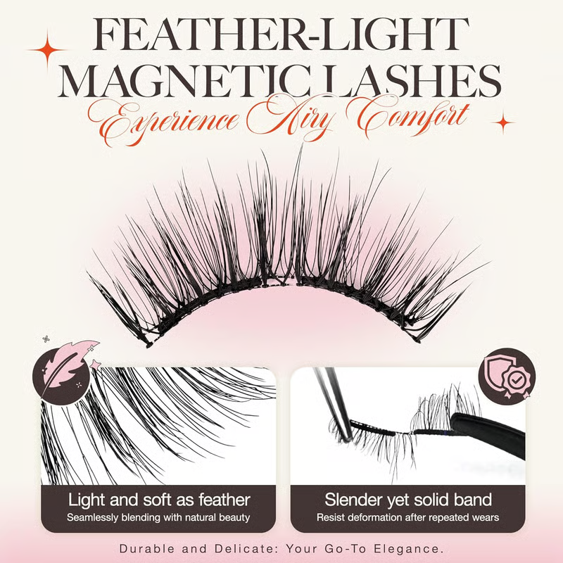 Magnetic Eyelashes ~ Fuller, natural lashes in seconds.