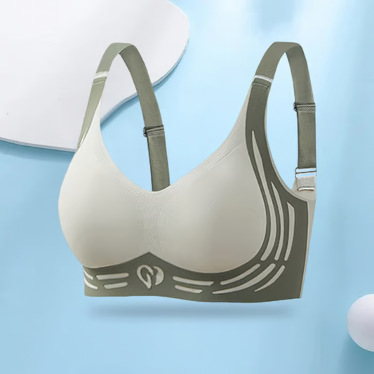 Super Gather Bra ~ Wire-free lift and shaping for all-day comfort