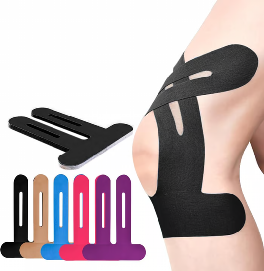 Kinesiology Tape For Knees (10pcs) ~ High-Performance Knee Tape That Sticks