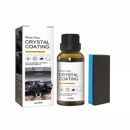 Plastic Parts Crystal Coating ~ Restore faded interiors in one swipe