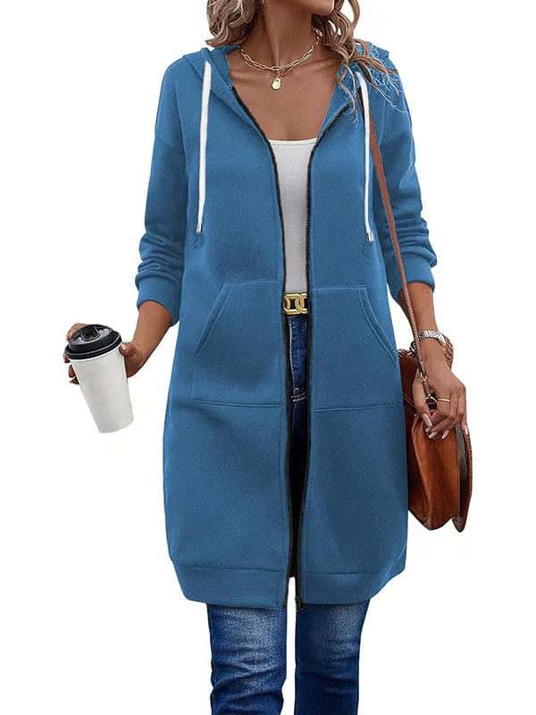 Women Casual Zip up Hoodies ~ The reason you’ll cancel plans and never regret it.