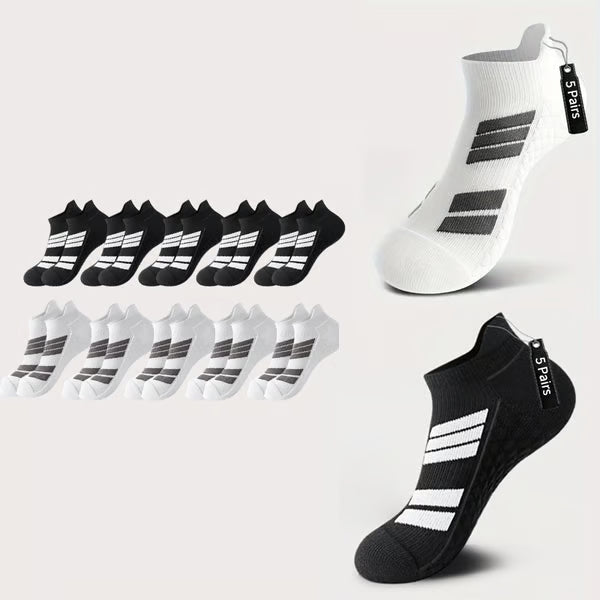 No-Show Sports Socks ~ Invisible comfort that stays put all day.