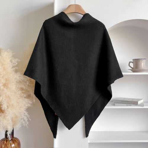 Solid Color Wool Blend Shawl ~ The Fast Track From Basic to Polished.