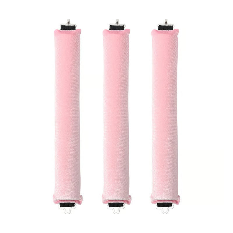 Satin Heatless Curling Set (3 Curlers) ~ Wake up with salon-worthy curls overnight.
