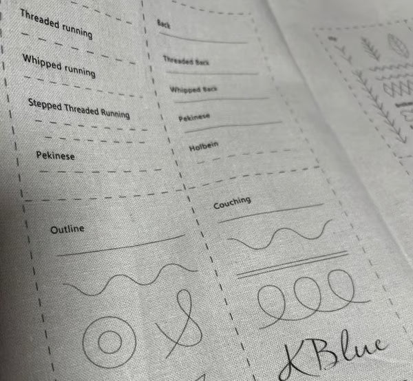 Stitch Book ~ From beginner basics to advanced patterns.