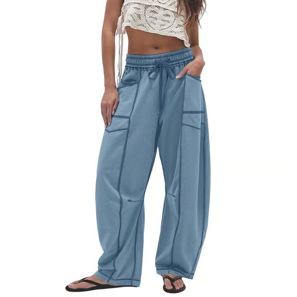 Womens Baggy Barrel Pants ~ Effortless style and all-day comfort in one fit.