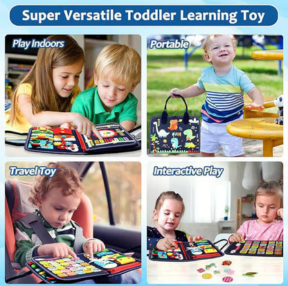 Felt Learning Board Busy Board ~ Hands-on learning fun for curious little minds.