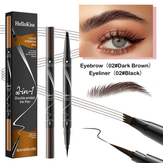 4D Brow Pen~  Natural, microbladed brows and sharp liner in seconds.