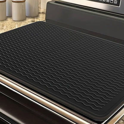 Heat-Resistant Stove Cover ~ Protect, prep, and dry with one smart surface.