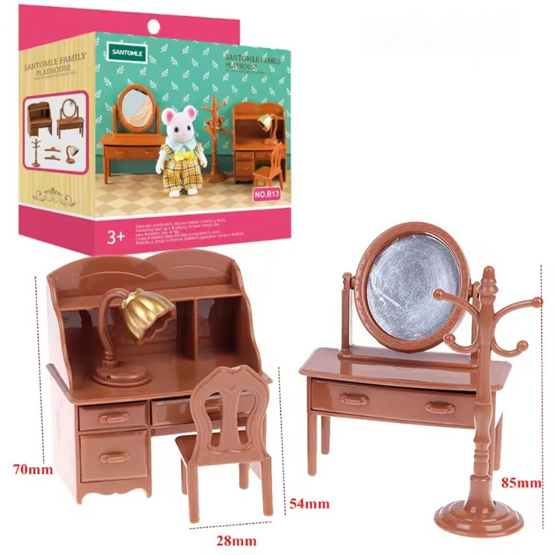 Forest Animal Complete Dollhouse Set ~ Create magical miniature adventures at home