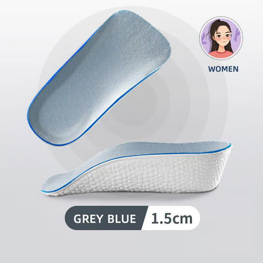 Natural-looking height-lifting insoles ~ Gain an instant height boost with discreet comfort