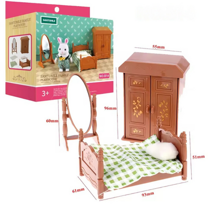 Forest Animal Complete Dollhouse Set ~ Create magical miniature adventures at home